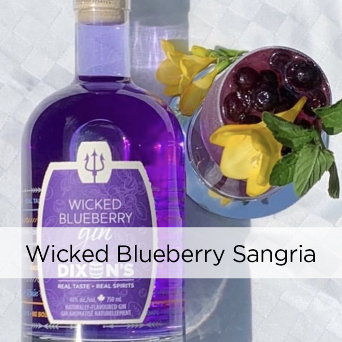 Wicked Blueberry Sangria