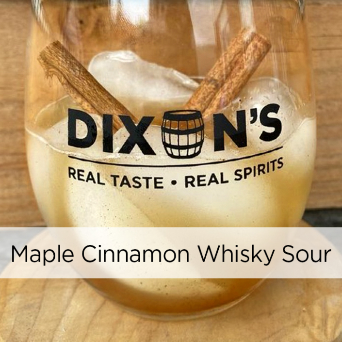 Maple Cinnamon Whisky Sour